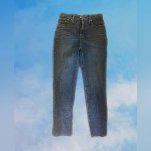 Madewell Perfect Vintage Raw Hem Jeans